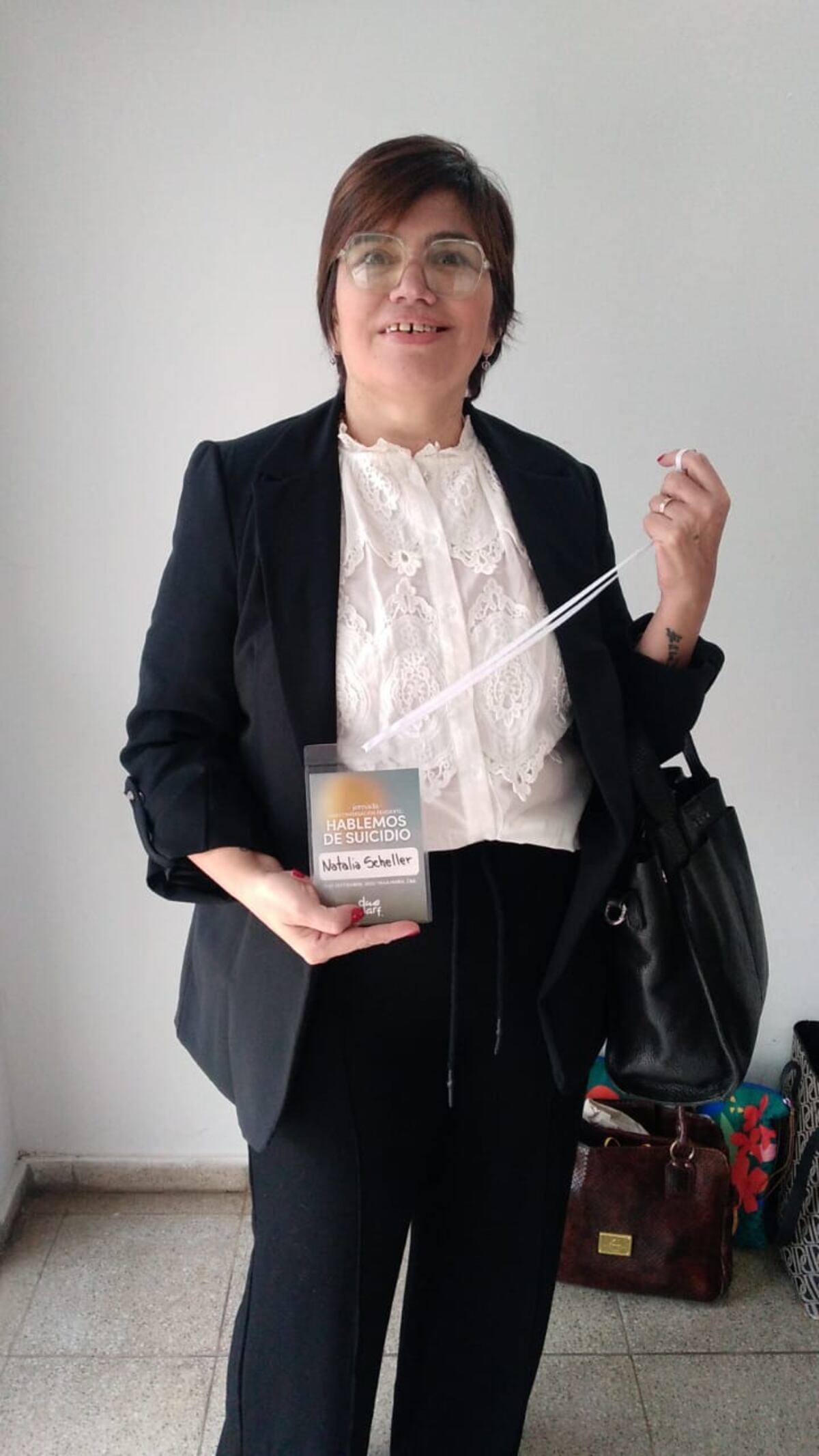 Natalia Scheller, autora de dos libros, promueve la resiliencia (Gentileza Duelarf)