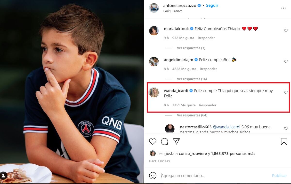 (Instagram Antonela Roccuzzo)