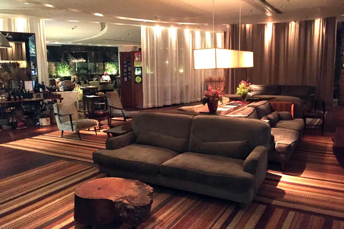 Fasano lobby. (Foto: Mario Cherrutti)