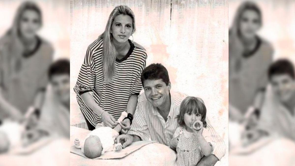 Marcelo Tinelli junto a Soledad Aquino.