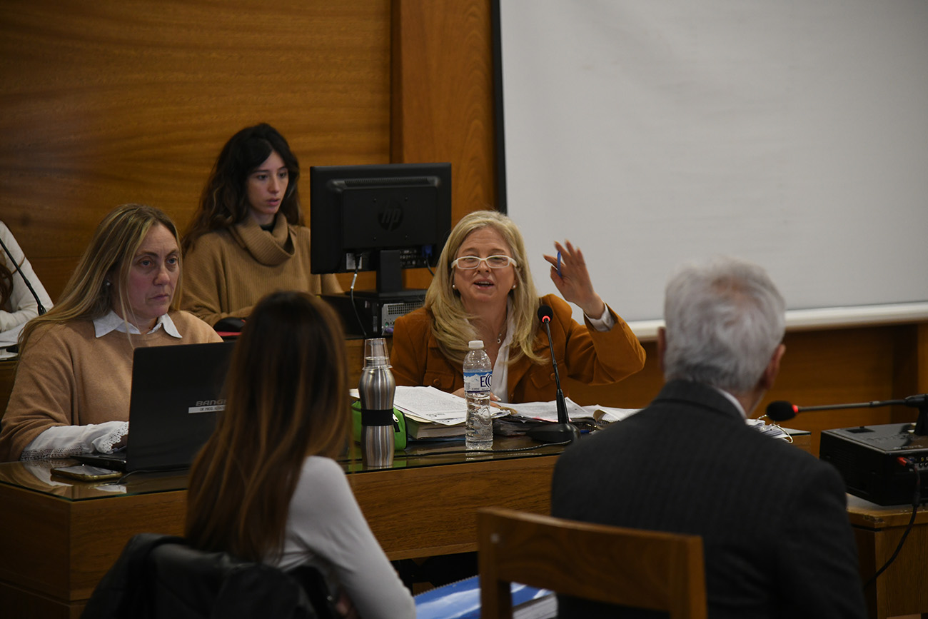 Fiscal. María Mercedes Balestrini actúa como fiscal de cámara en este juicio. (Ramiro Pereyra /La Voz)