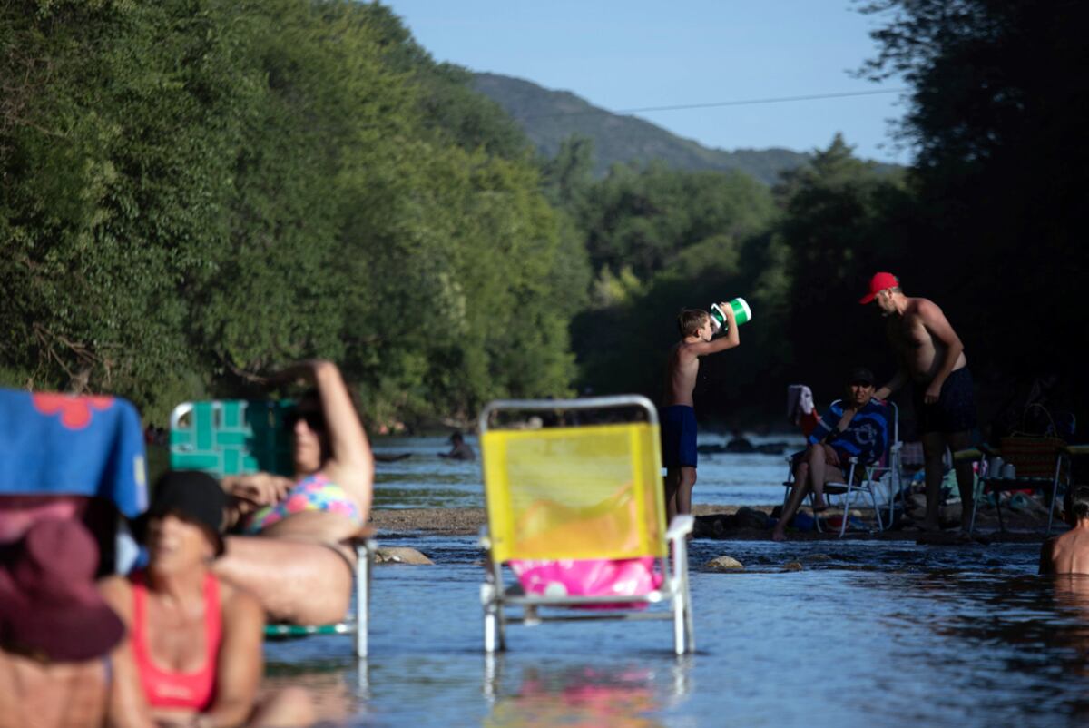 Balneario Santa Rosa Calamuchita. Imagen ilustrativa. (La Voz).
