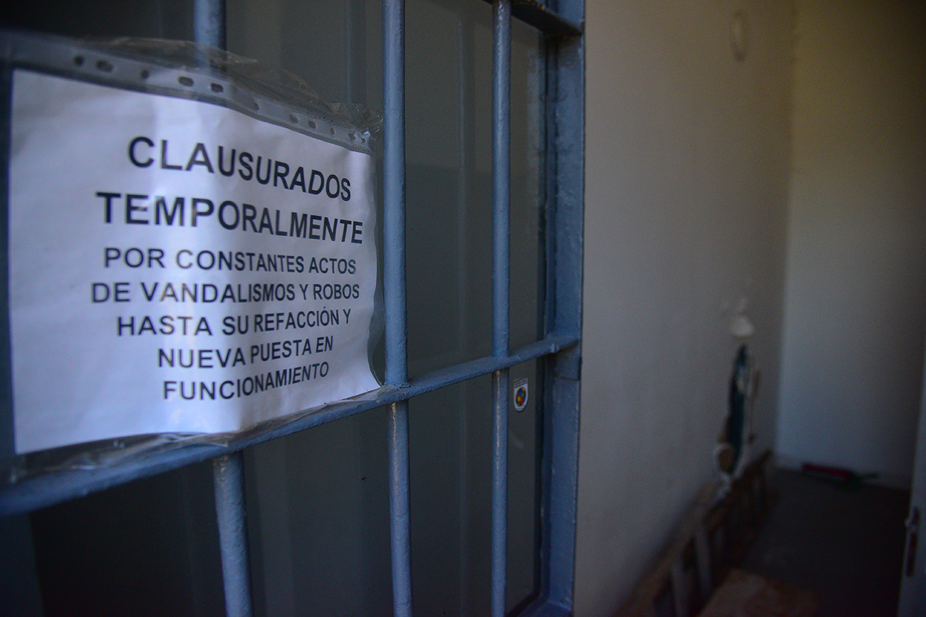 Los baños quedaron fuera de servicio.
Foto: Pedro Castillo / La Voz