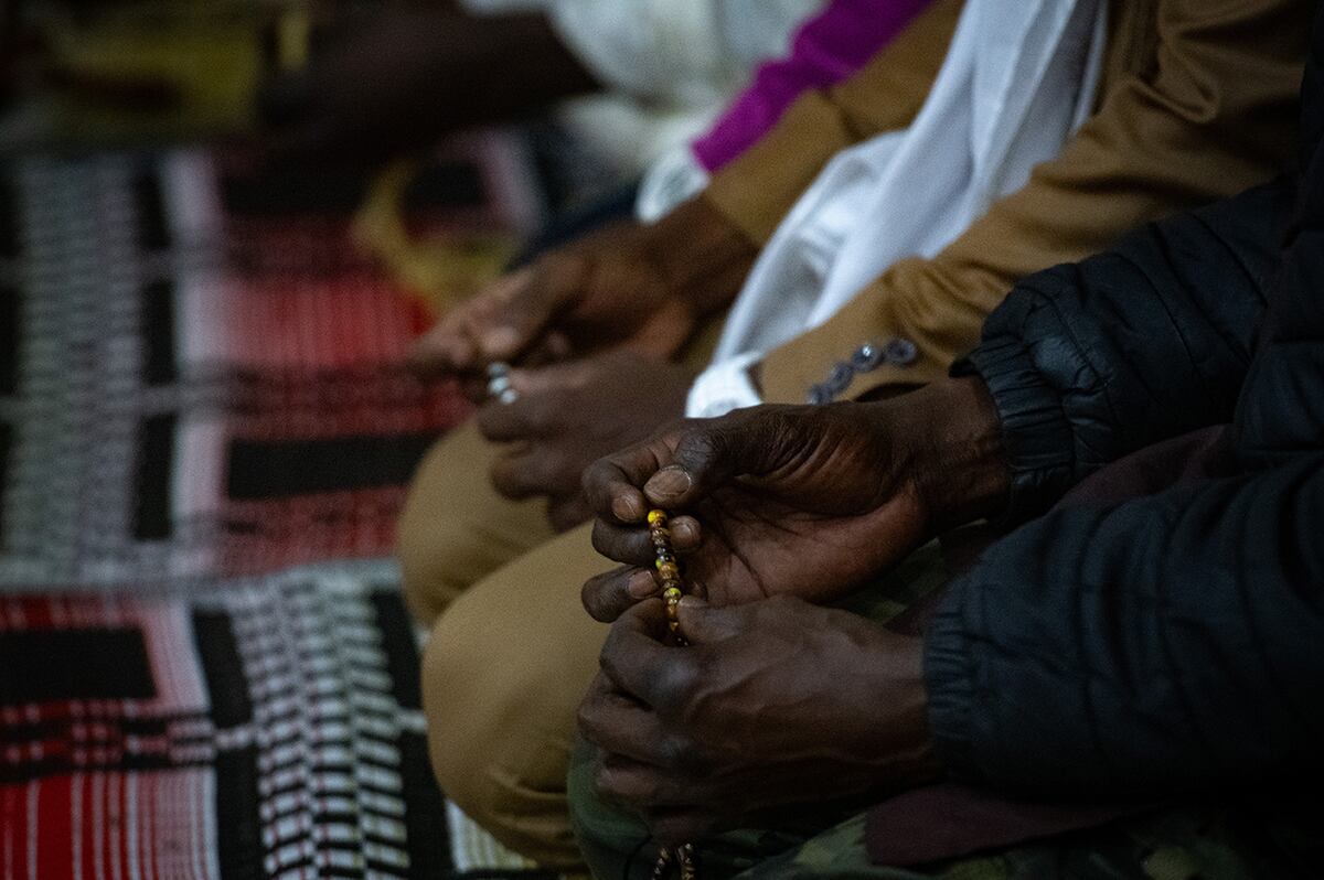 Fiesta del Gran Magal de Touba de la comunidad Senegalesa que vive en Córdoba. Foto: (Pedro Castillo / La Voz)