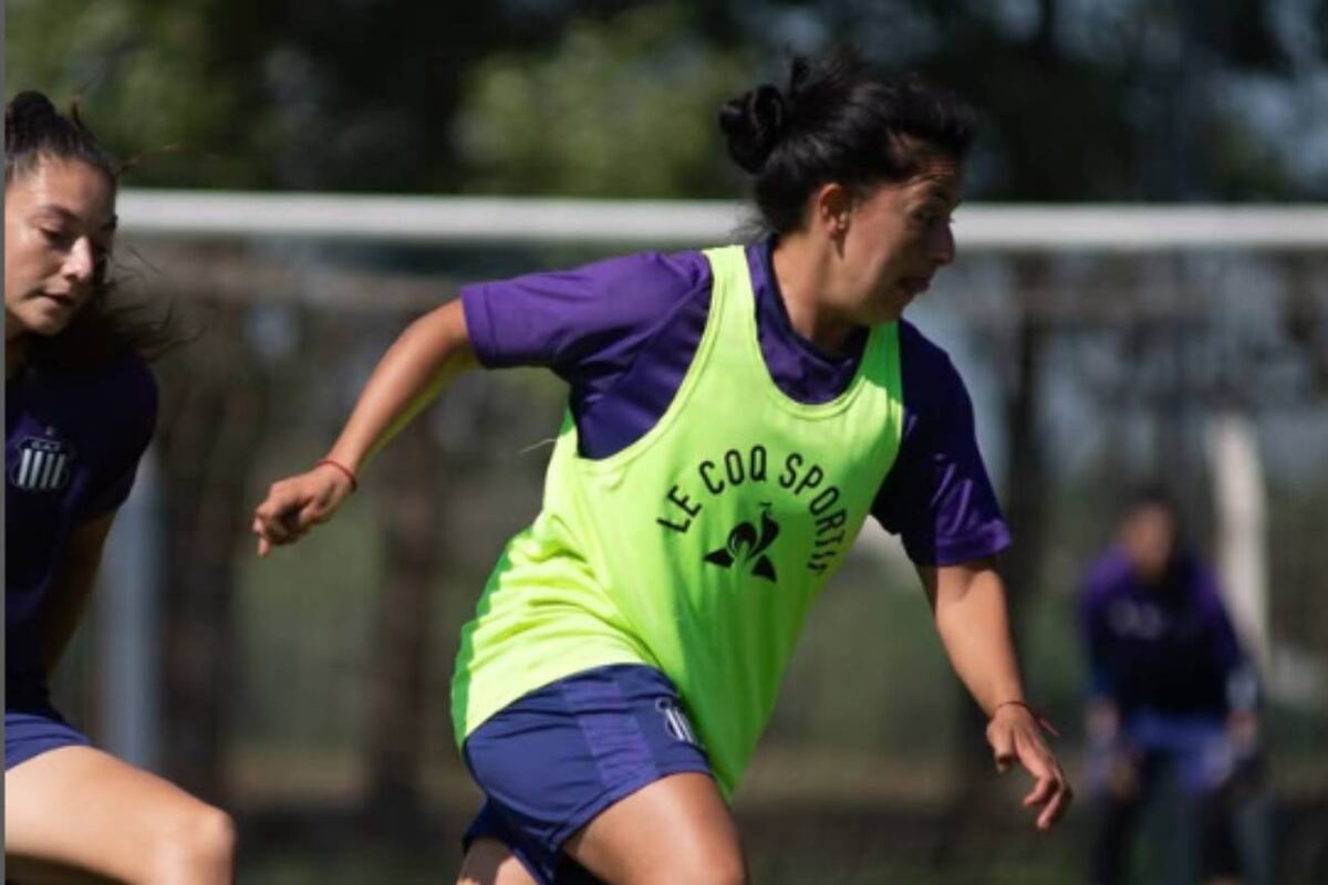 Eliana Capdevila, capitana del equipo femenino de Talleres (Prensa Talleres)