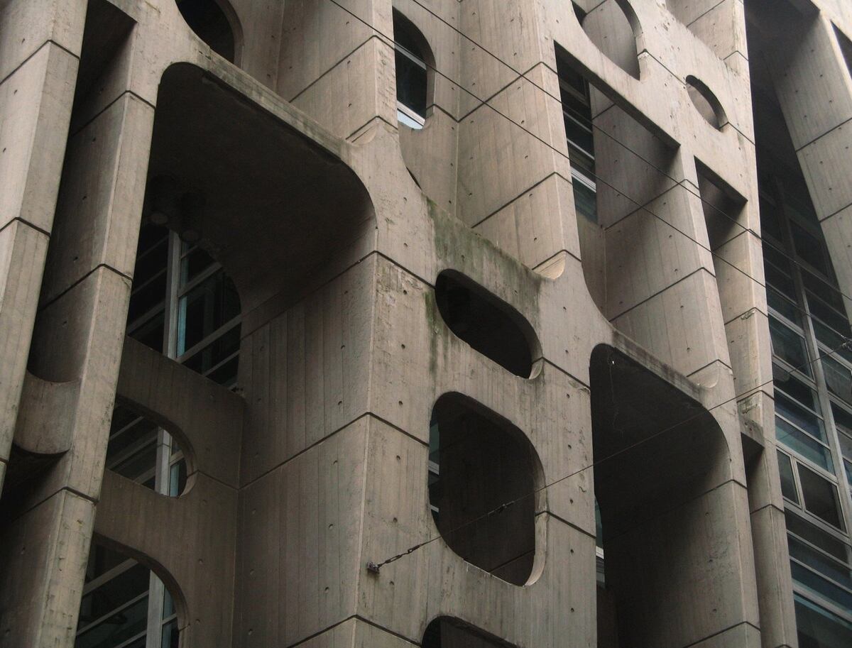 Edificio del ex Banco de Londres y América del Sur, hoy Banco Hipotecario.