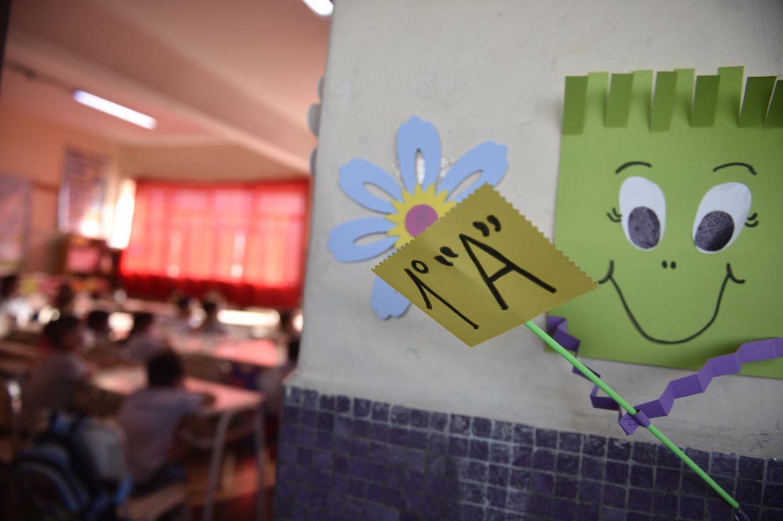 La escuela, refugio clave pero desafiado.  (Ramiro Pereyra / La Voz)