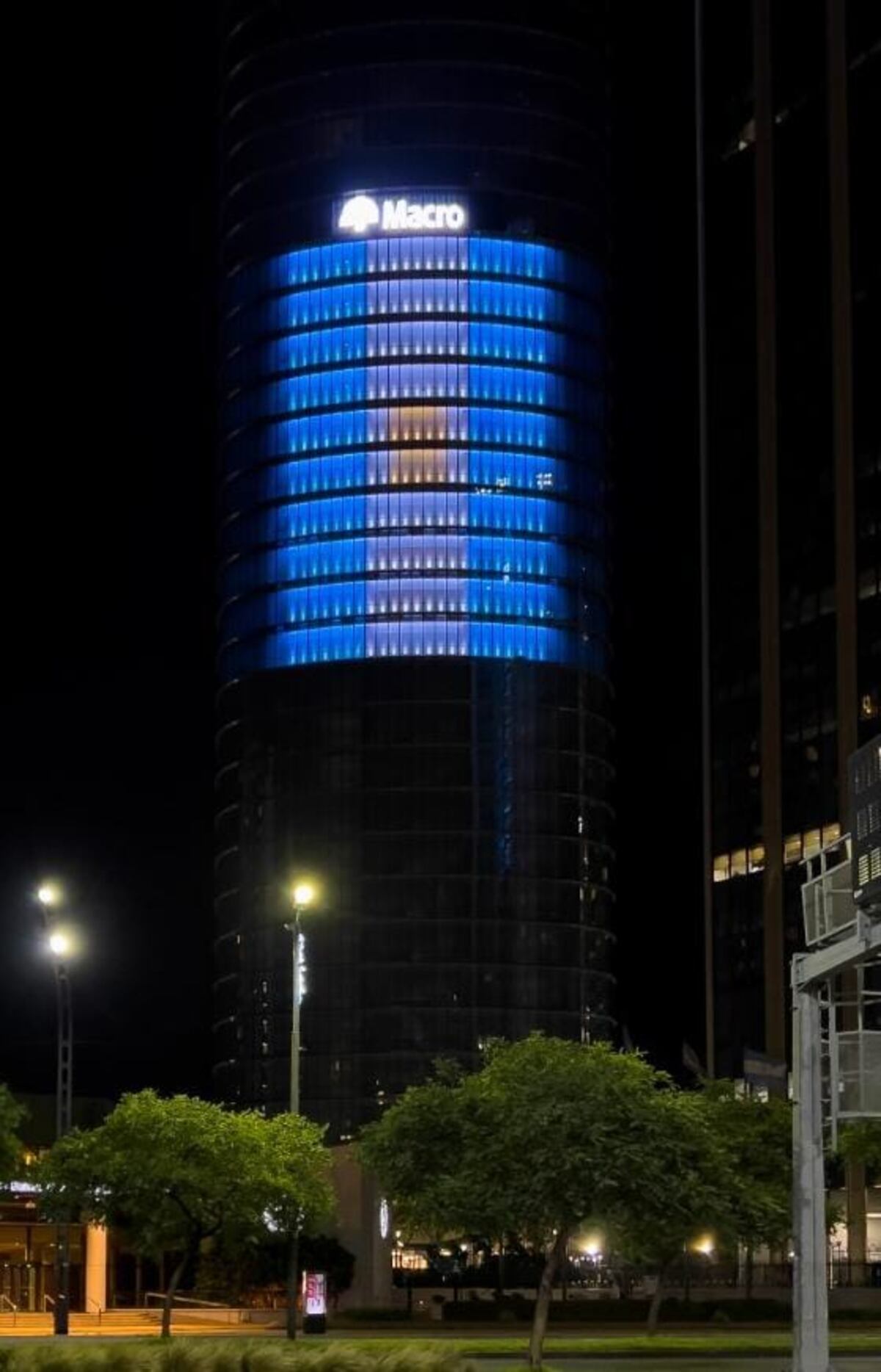 banco macro bandera