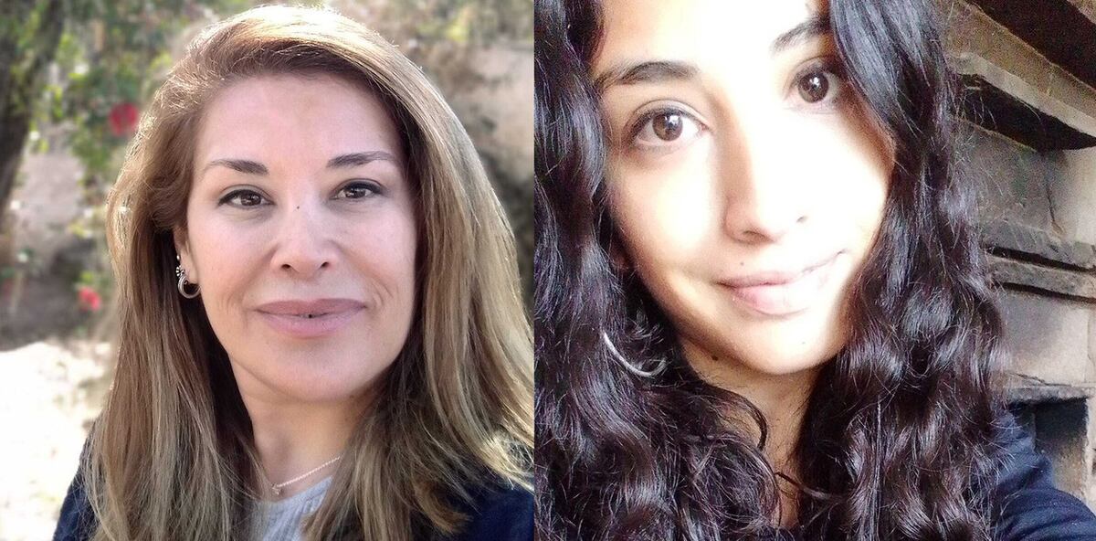 Víctimas. Mariel Zamudio y Luna Giardina, las víctimas del doble femicidio. (Archivo)