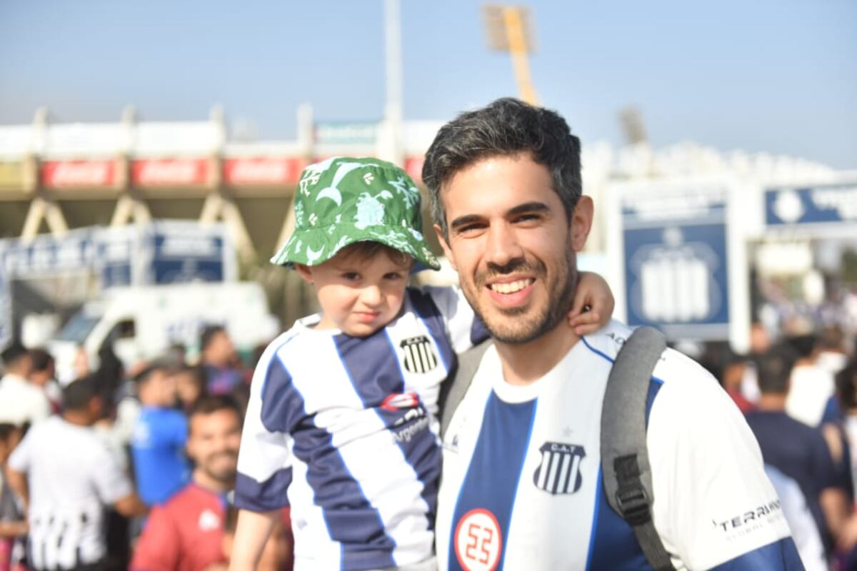 Cara ‘e Cancha de Talleres en la previa del partido con Racing. (Javier Ferreyra / La Voz)