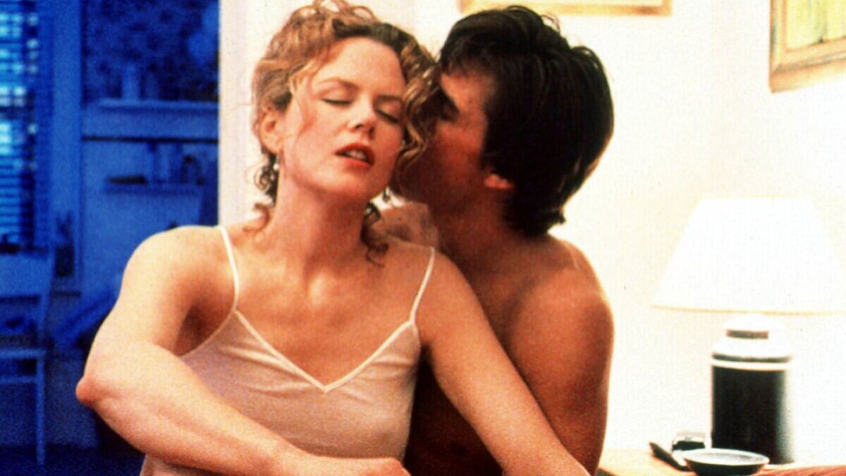 Nicole Kidman y Tom Cruise en "Ojos bien cerrados" de Stanley Kubrick. (Foto: web)