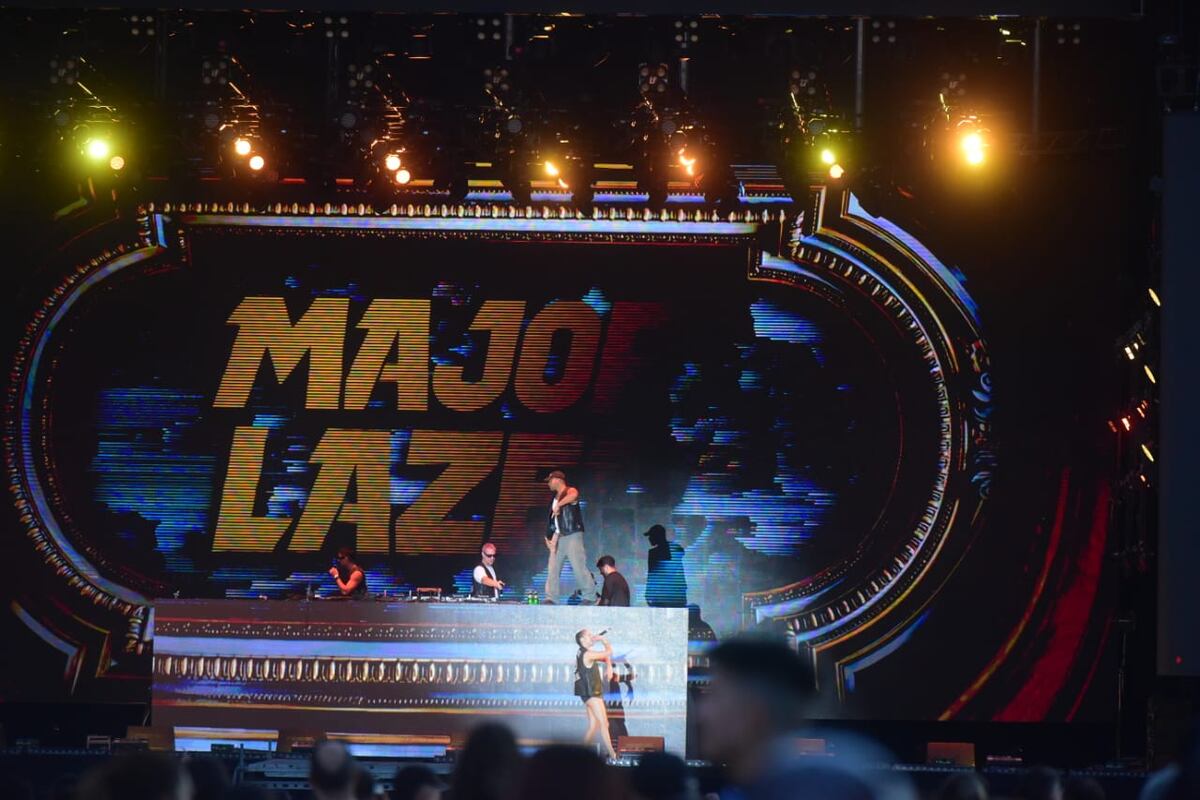 Major Lazer en el Festival Bum Bum (Imagen: Jorge Peñaranda/ La Voz)