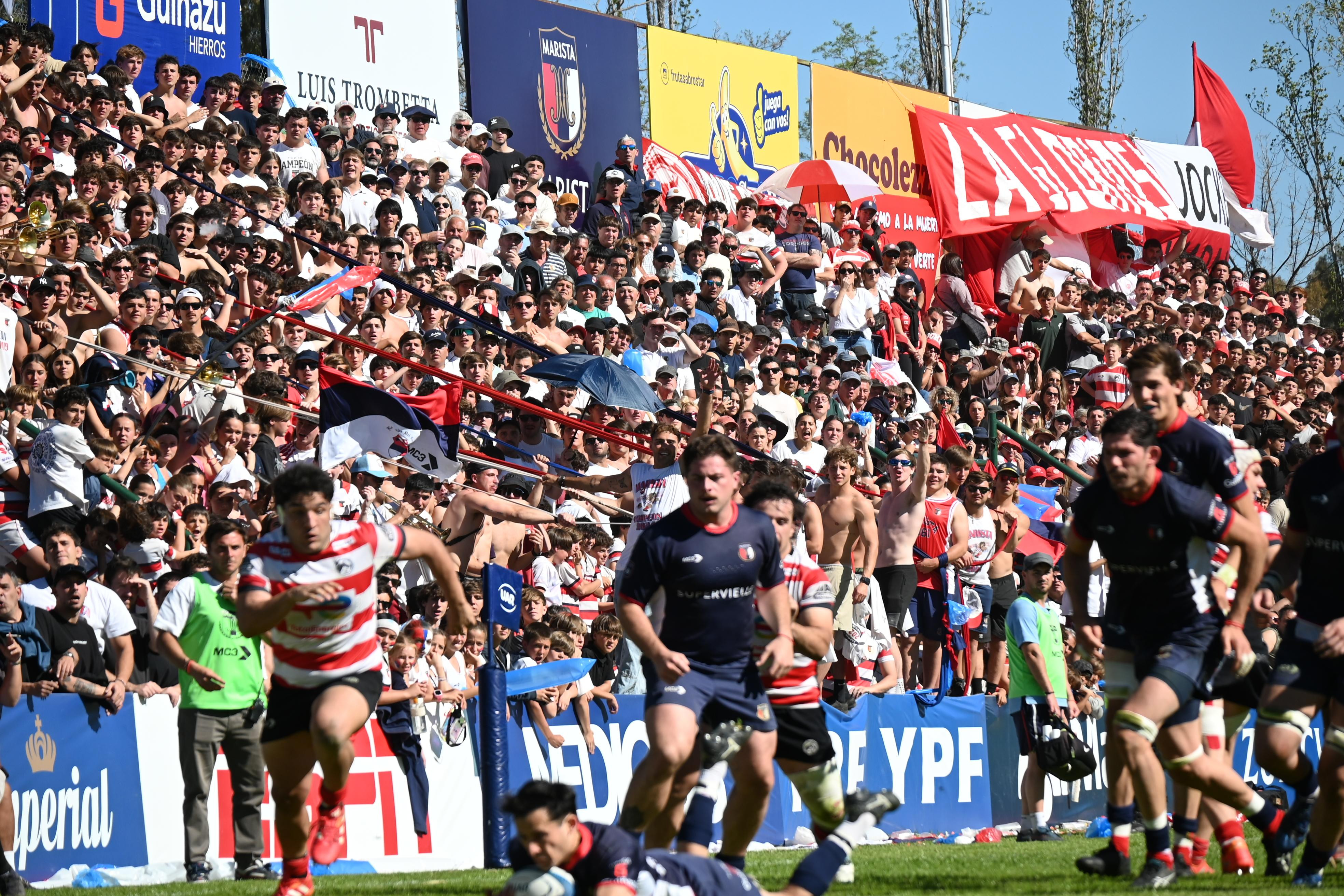 Jockey CC contra Marista en la final del Torneo del Interior. (Prensa UAR).