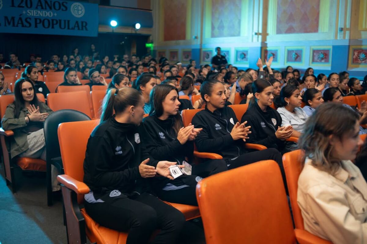 Evento de Belgrano en el mes de la futbolista argentina. (Prensa Belgrano)