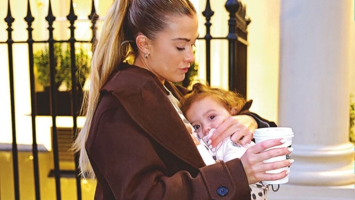 Kun Agüero y Sofía Calzetti: así está hoy su hija Olivia a un año y medio de su nacimiento.