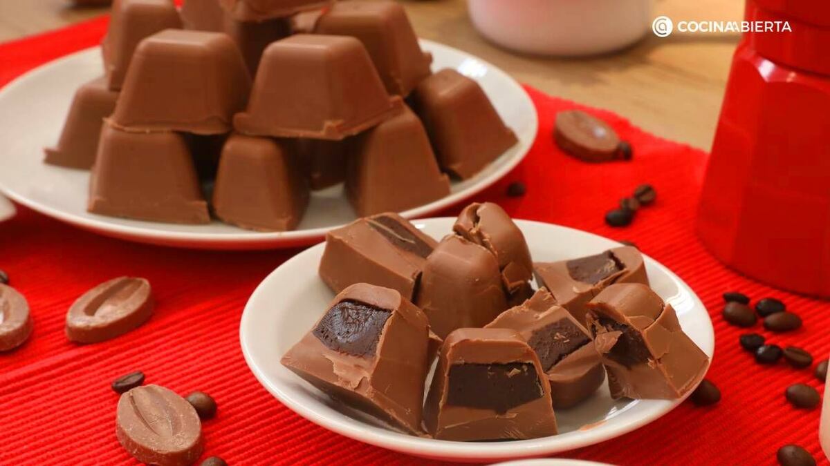 Así se hacen los ricos bombones para degustar en cualquier momento.