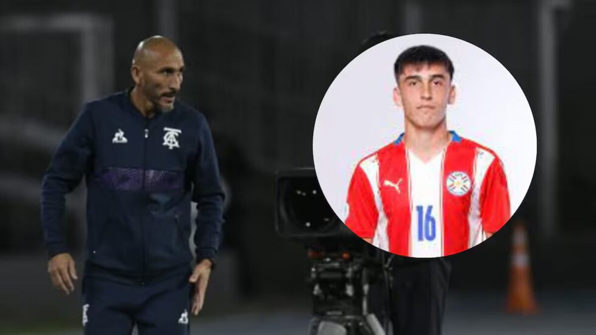 "El Cholo" Guiñazú podría enfrentar esta noche a su hijo, en Copa Libertadores. La "T" visita a Libertad en Asunción y el juvenil formado en Talleres está convocado en el equipo paraguayo