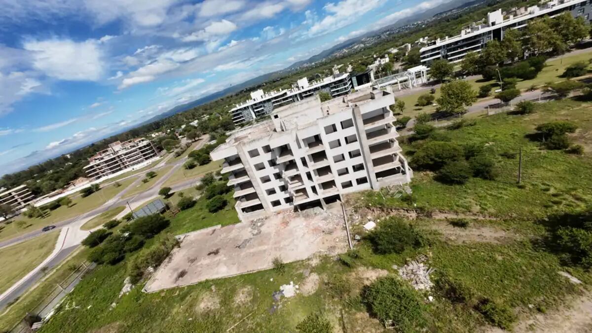 Los dos edificios de Vistas del Parque tienen avances del 70% al 80%. (Portal de Subastas Judiciales del Poder Judicial de Córdoba)