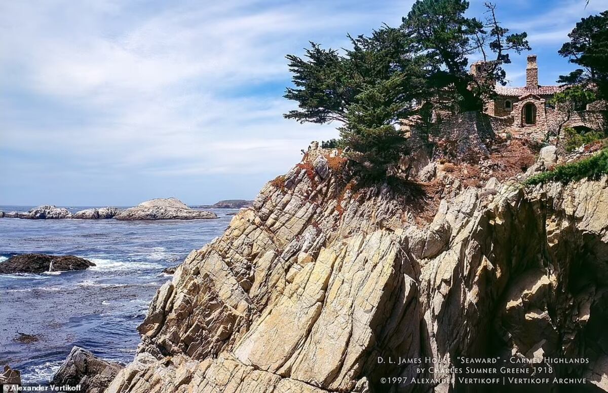 “Seaward”, la casa junto al mar que ahora es de Pitt (Alexander Vertikoff).