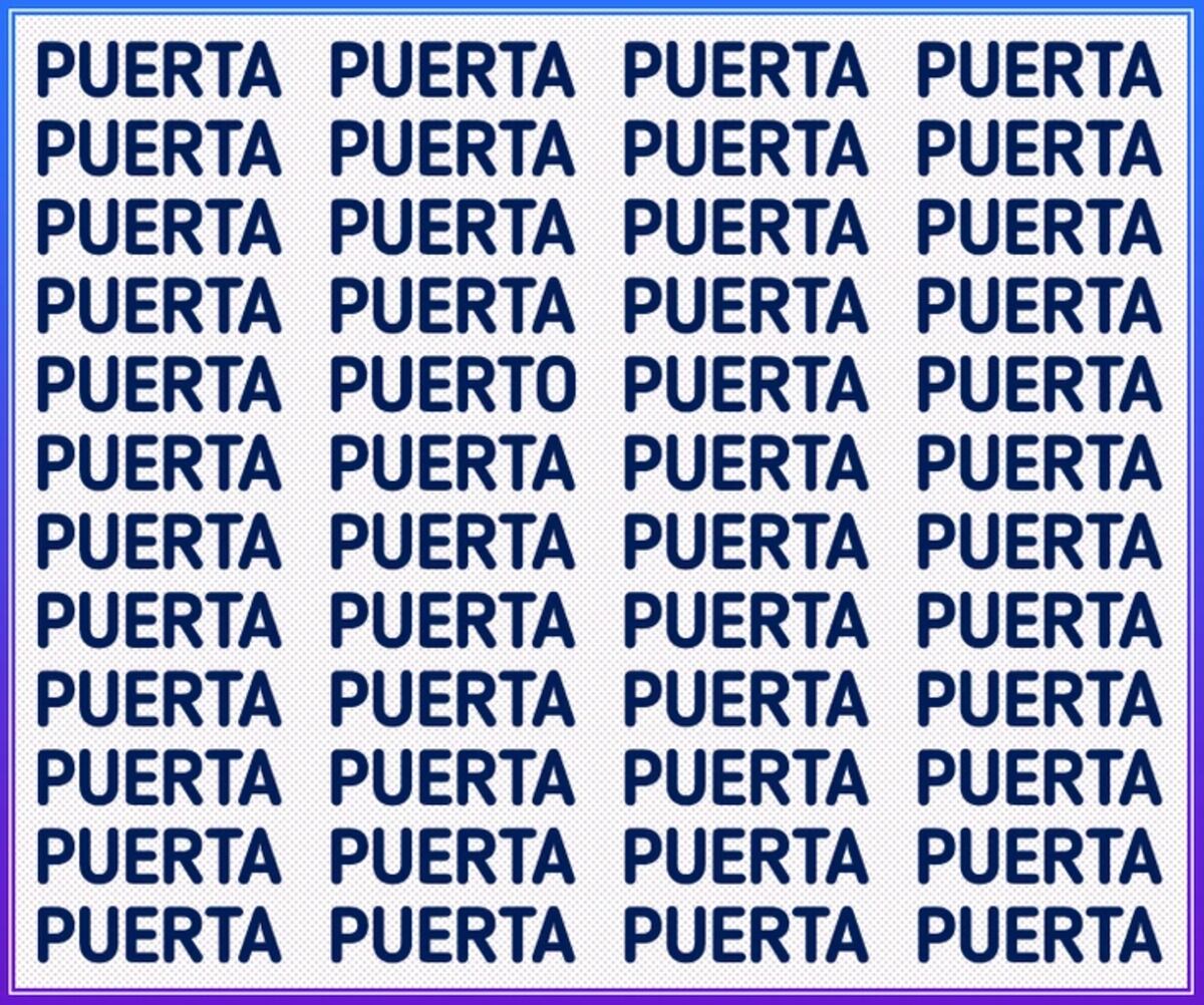 El acertijo visual.