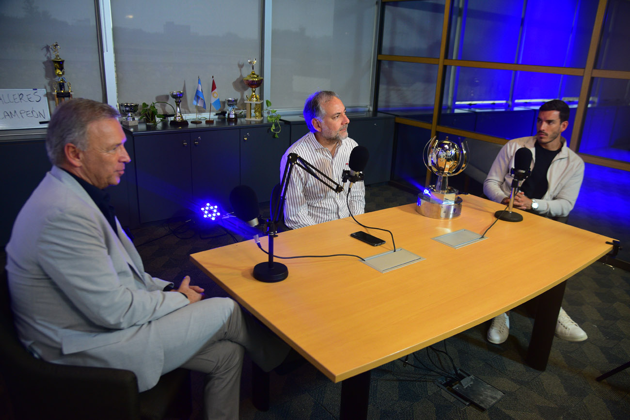 Podcast Mundo Talleres con Sebastián y Andrés Fassi. (Nicolás Bravo / La Voz)