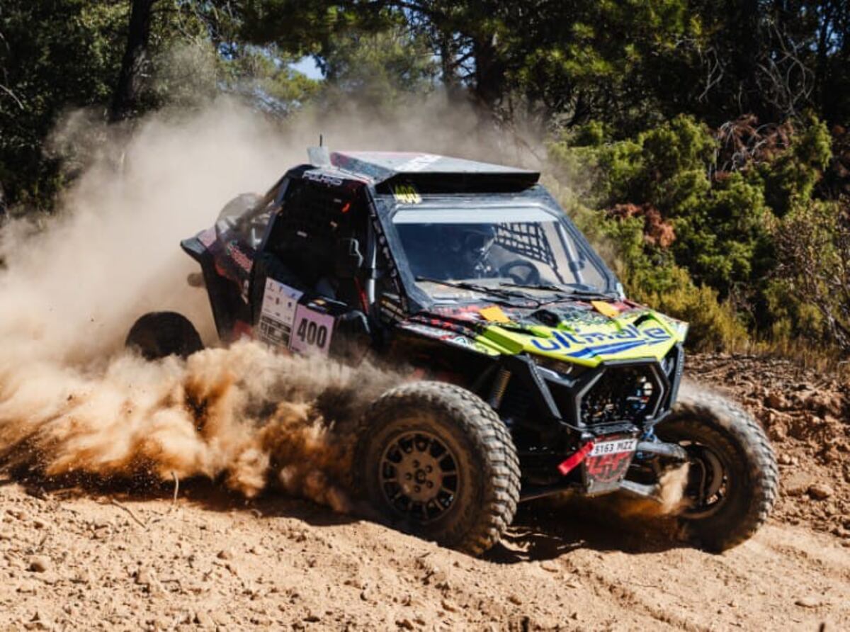 El Polaris de Mogni, en acción en Cuenca, donde el cordobés se lució. Gentileza KFoto