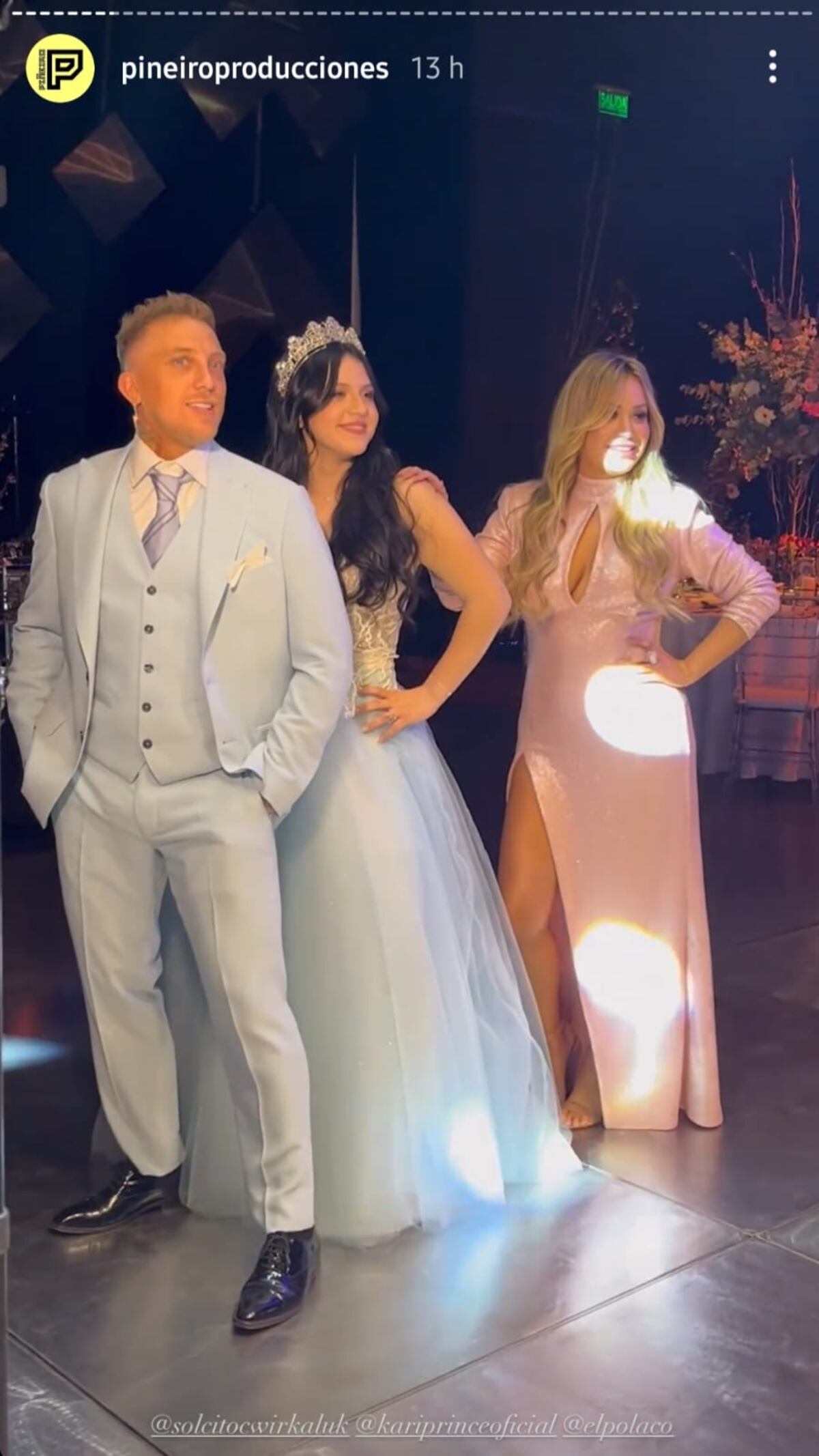 Karina "La Princesita", El Polaco y Sol Cwirkaluk (Captura de pantalla)
