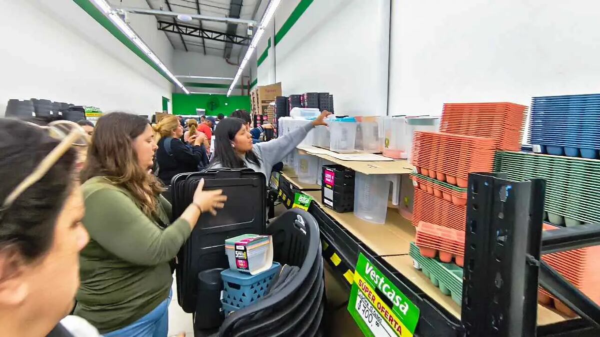 El outlet está ubicado en la zona de Liniers.