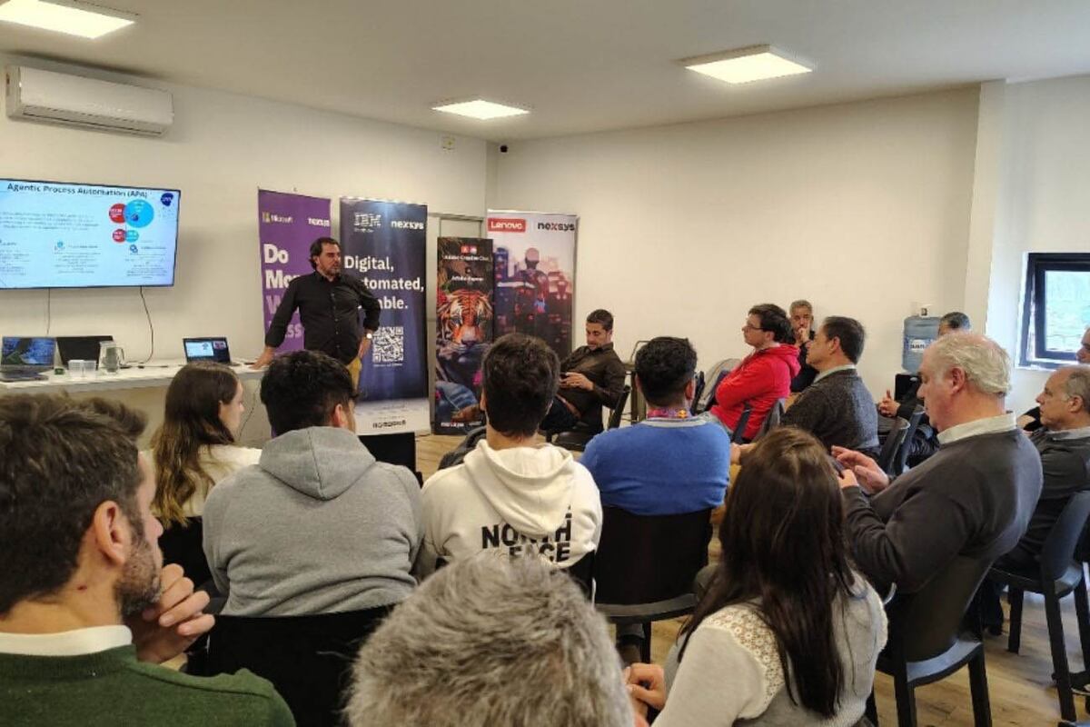 Capacitación sobre Tecnología en el Parque Industrial Moreno, Buenos Aires.