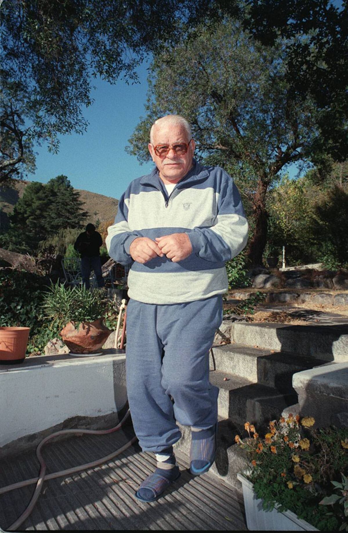 François Chiappe en un geriátrico de las Sierras de Córdoba. (La Voz / Archivo)