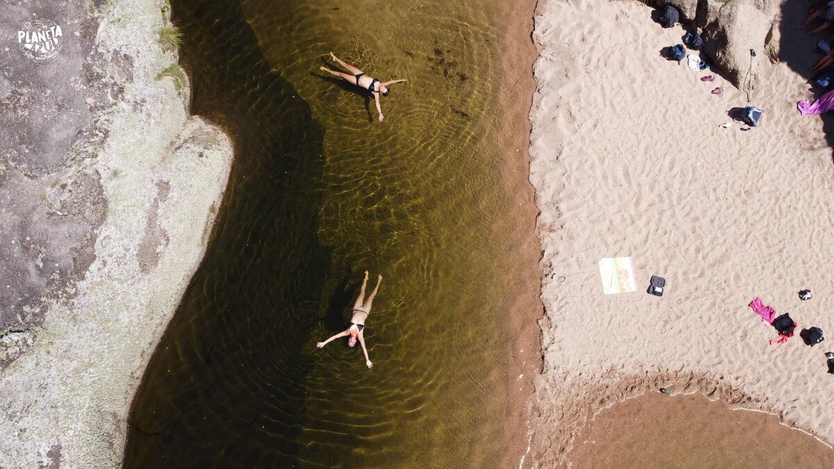 El río Yuspe y sus rincones ocultos que son un paraíso.