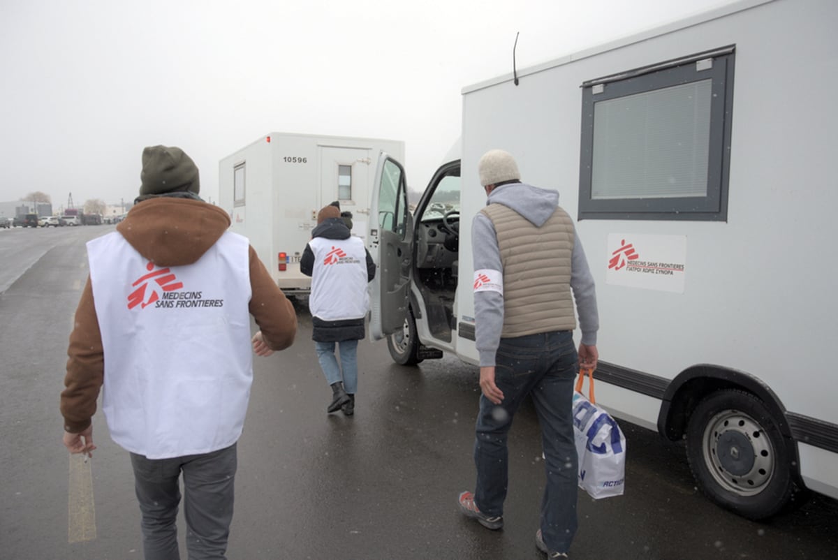 La MSF es una de las contadas organizaciones internacionales que siguen prestando asistencia en la capital haitiana.