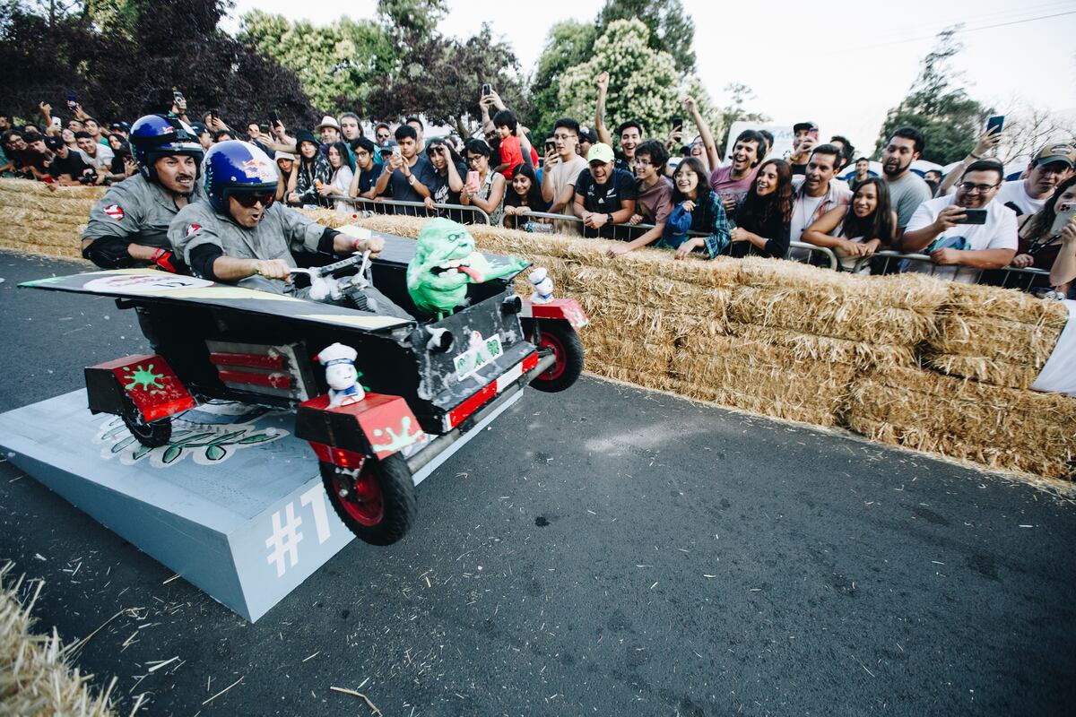 La Red Bull Autos Locos se realizó en Santiago de Chile en 2022. (Prensa Red Bull Autos Locos).