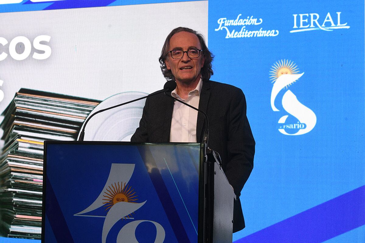 Aniversario de la Fundación Mediterránea con la presencia de Osvaldo Giordano, economista. (Ramiro Pereyra / La Voz)