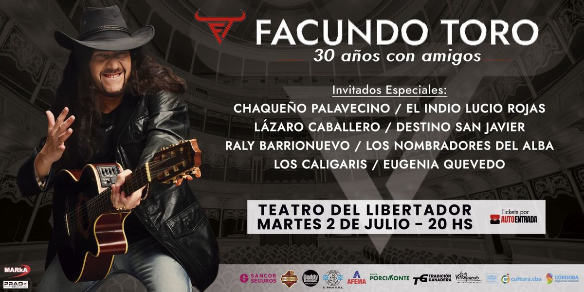 E Flyer del Libertador de Facundo Toro. (Captura)