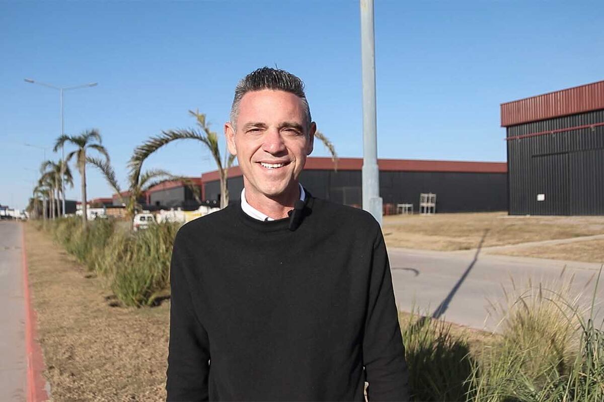 Christian Martin, presidente de Polo 52, el parque privado de mayor envergadura en la provincia.