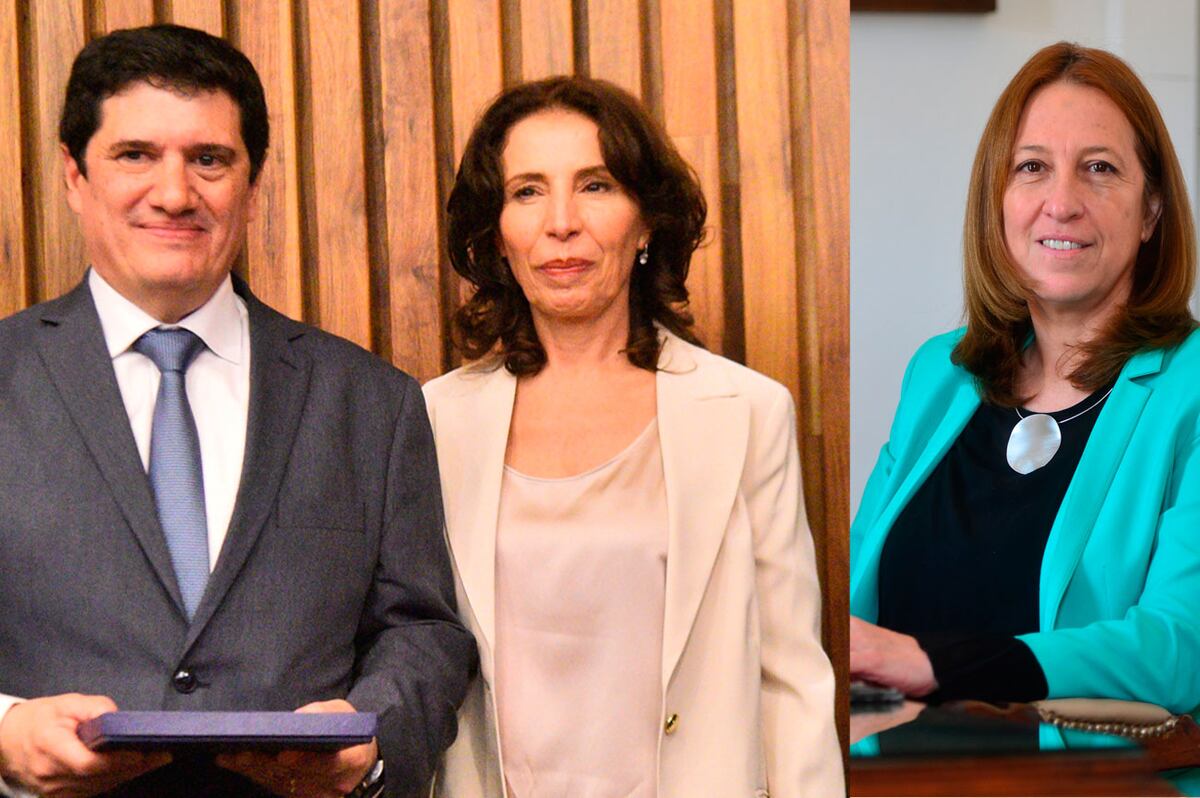 Los jueces Facundo Zapiola, Cristina Giordano y Noel Costa condenaron a los tres imputados. (Archivo/Pedro Castillo)