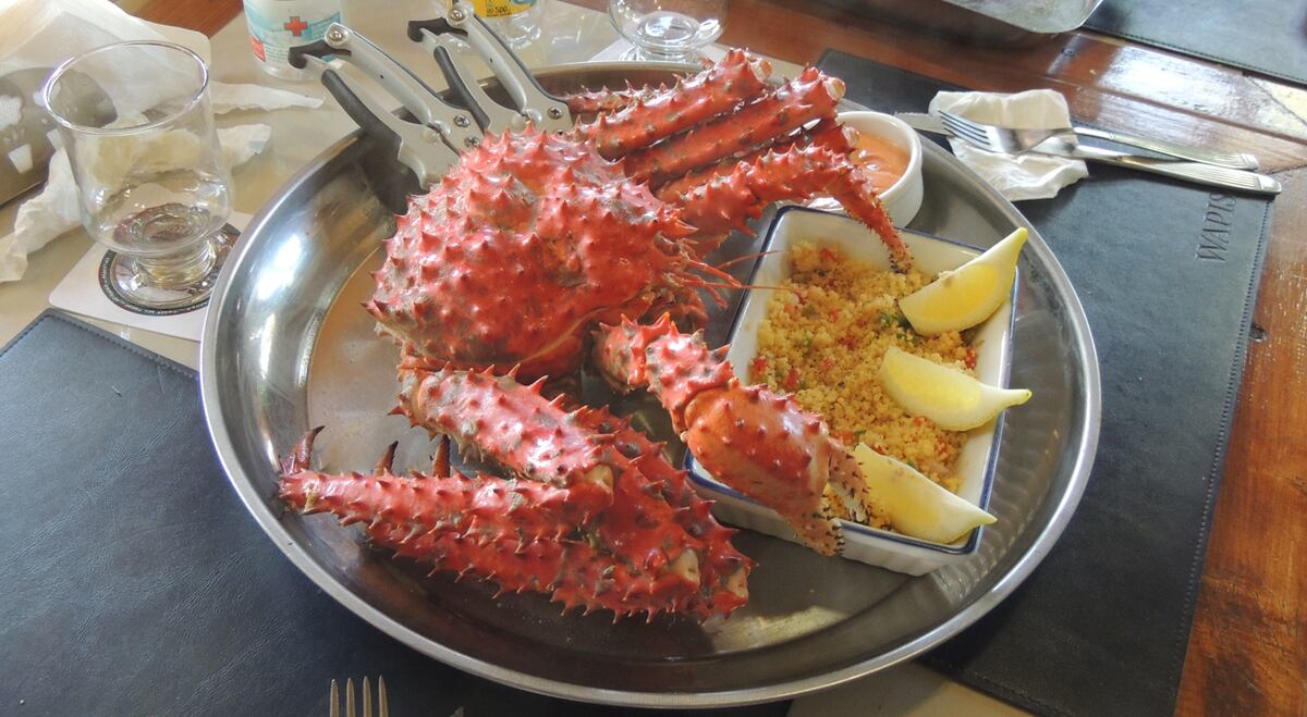 CENTOLLA. Es una de las perlas de la gastronomía patagónica. Uno de los mejores lugares para degustarla es Puerto Almanza, la aldea de pescadores artesanales a la vera del Canal Beagle situada a unos 70 kilómetros de Ushuaia.