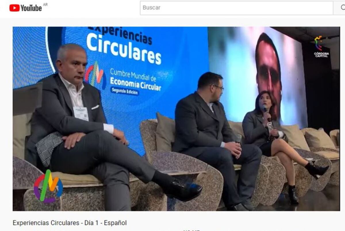 Aguas Cordobesas expuso acerca del trabajo del equipo de Gestión Hidráulica. Foto: Captura / Aguas Cordobesas.
