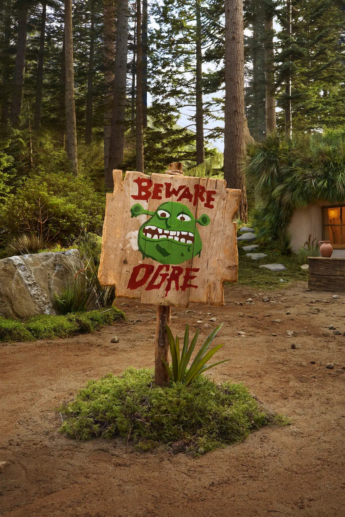 Dreamworks y Airbnb pusieron en alquiler la icónica casa de Shrek. (Fotos: Dreamworks)