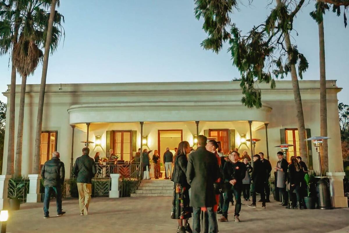 La casona del año 1900 fue el centro del evento de entrega de los departamentos. (Gentileza Marchesini)