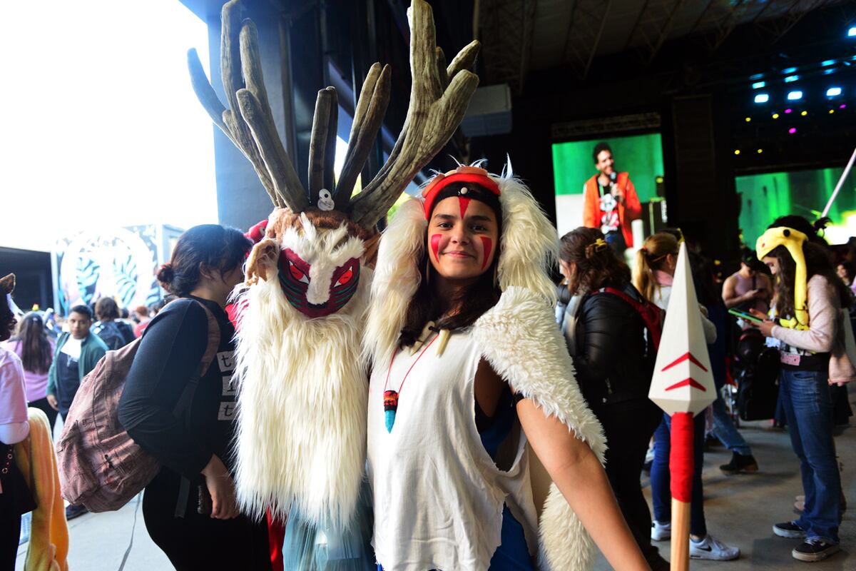 Toda la cultura del animé, el cosplay y el geek se dieron cita en la convención CAF en Espacio Quality. Foto Javier Ferreyra