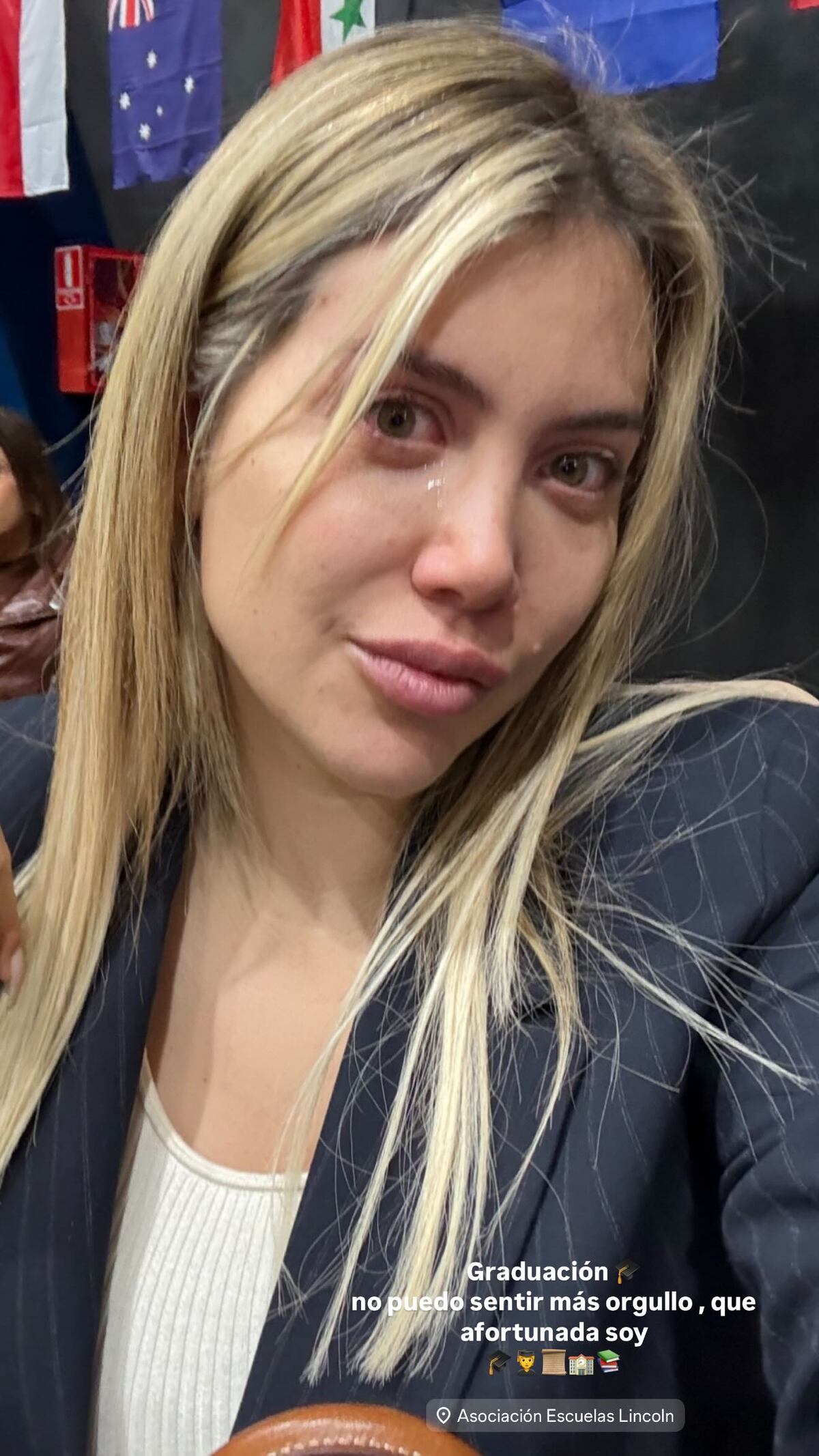 La historia de Wanda que desconcertó a sus seguidores. (Captura)