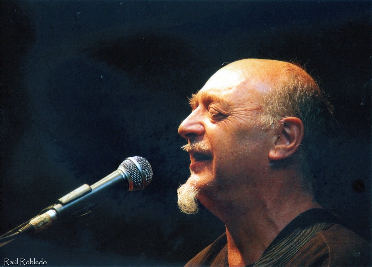 Sergio Korn, durante un concierto reciente. (Gentileza SK/ Raúl Robledo)