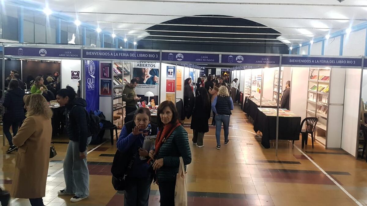 Feria del Libro 2025 en Río Tercero. (La Voz)