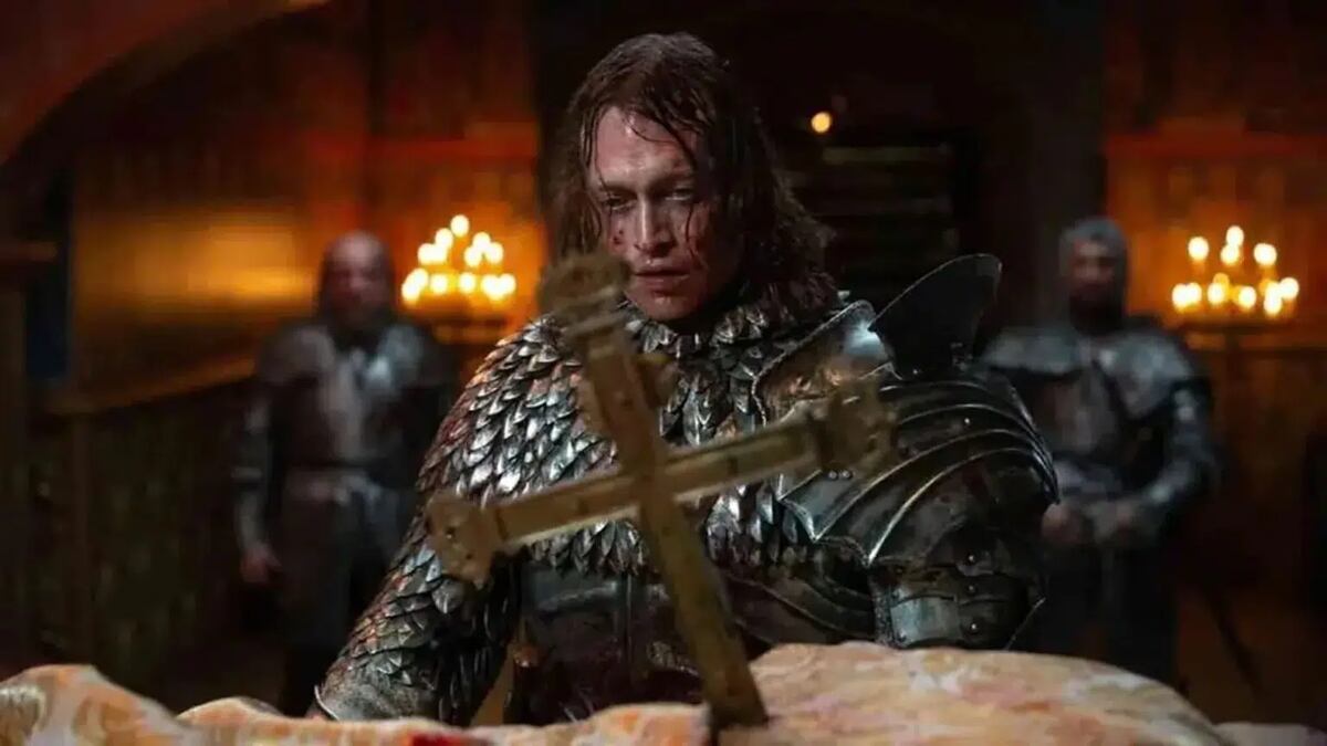 Caleb Landry Jones, protagonista del "Drácula" del francés Luc Besson. (BF Distribution)