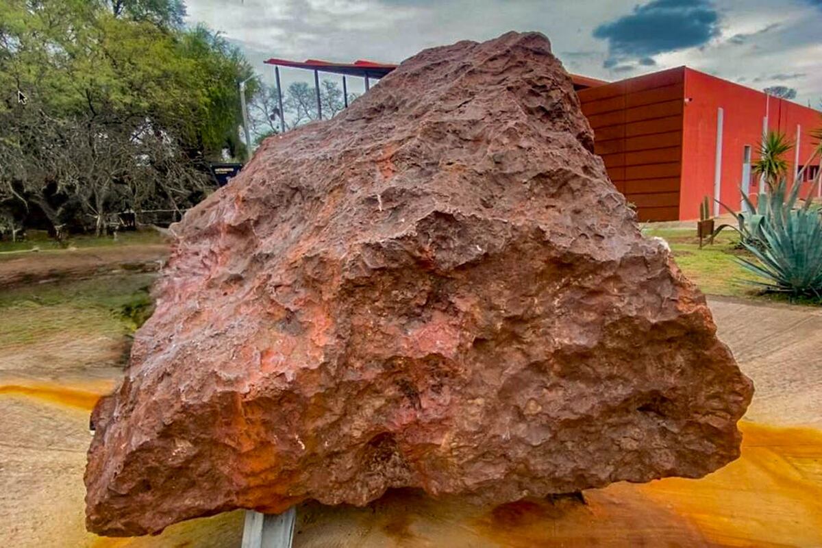 De otro planeta. El meteorito se originó dentro del Cinturón de Asteroides.