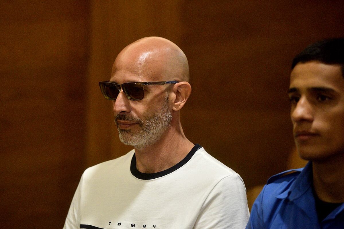 Acusado. Edgar Adhemar Bacchiani volvió al banquillo de los acusados en el juicio que se le sigue por estafas. (Pedro Castillo / La Voz)