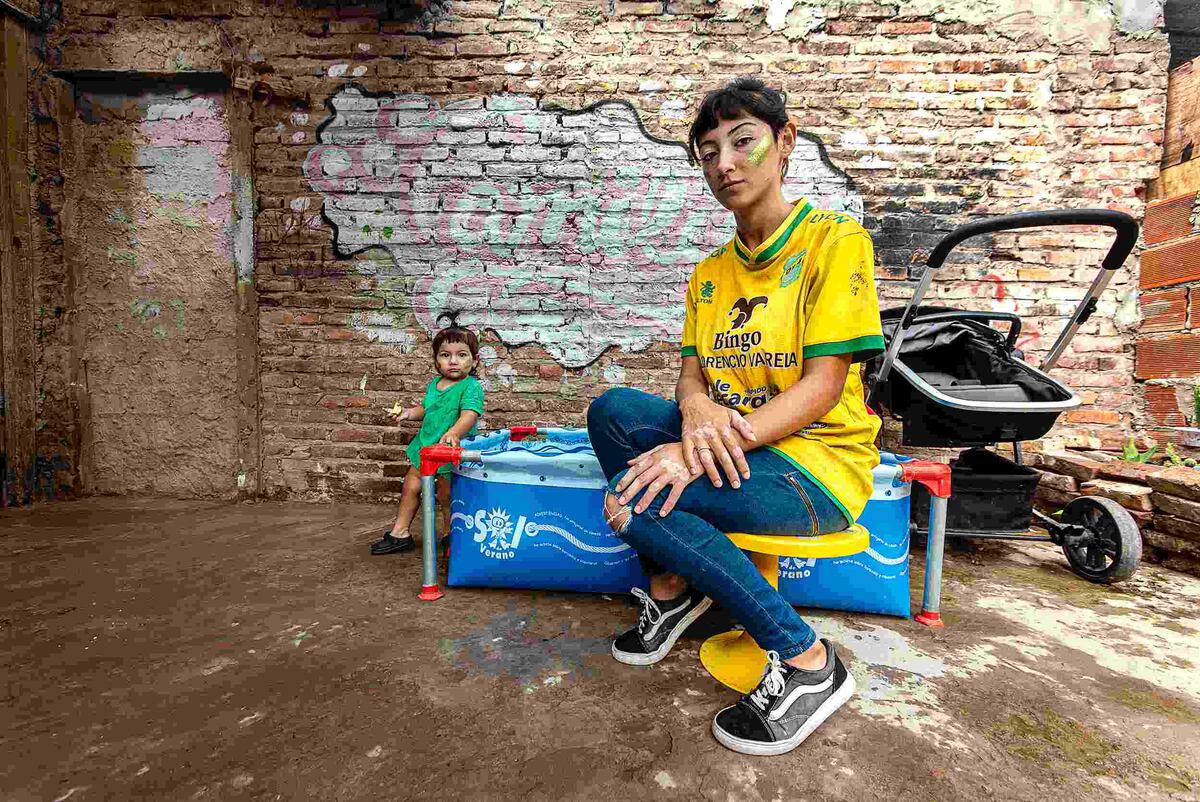 El trabajo realizado en la primera muestra de Cuerpas Reales, Hinchas Reales. (Gentileza Cuerpas Reales, Hinchas Reales)