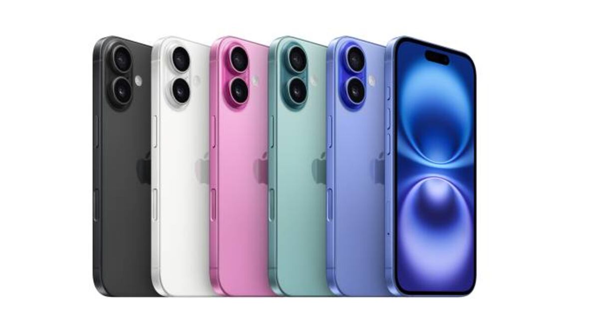 Los nuevos modelos de iPhone 16 incorporan inteligencia artificial generativa.